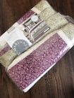 636202670774 Martha Stewart Trailing Flowers King Quilt Open Box
