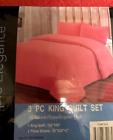 650066852275 Simple Elegance New King Hypoallergenic Embossed Diamond Quilt