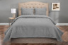655385025355 Elite Francis Microfiber Quilt Set Frost Grey