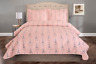 655385025478 Elite Paris Microfiber Quilt Set Pink