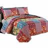 656081534554 Quilt Sets Luxurious Soft Hypoallergenic Mosaic Queen