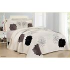 657621349799 Octorose High Quality Fully Quilted Embroidery Quilts Bedspread