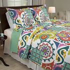 66-10038-t Lavish Home New Printed Pattern Quilt Set Or 886511776838
