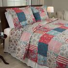 66-10039-fq Lavish Home Piece Mallory Quilt Set 886511776876