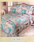 66-10059 66-10059- Fq Unknown New By The Ocean Light Quilt Set Size