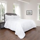 66-10069-fq-w Lavish Home Quilt And Sham Hypoallergenic Piece 191344964087