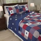 661002 Home King Size Stars And Stripes American Quilt 749511343472