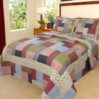 66103 Windsor Quilt Set King Piece Coverlet Shams Bedding Guest Bedroom