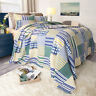 66w-03371 Somerset Home Lynsey Patchwork Piece Quilt Bedding Set 886511903371