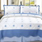 66w-20444 Somerset Home Embroidered Quilt Bedding Set Briannasomerset 886511320444