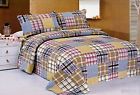 6773492027261 Comfortusa Plaid Cotton 3-piece
