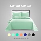 687925388576 Bedspread Coverlet Sets Oversized Quilted Mint