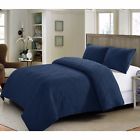 6970422432557 Style Quarters Belissa Quilt Set Navy Washable Includes
