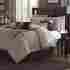 7-piece Cal Decor King Size Bed In A Bag Comforter Set Beige Brown