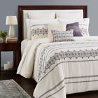 706254646253 Sky Eyelet Stripe Duvet Cover Set Twin