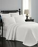 706255511413 Martha Stewart Cotton Castle Matelass Floor Length Bedspread