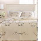 706256202655 Martha Stewart Westminster Vine Queen Bedspread