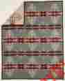 71514 Crossroads Pendleton Grey Blanket Queen Size Nib