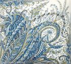 7201929 Ellis Pottery Barn Paisley F Q Quilt 2 Standard Shams Blue