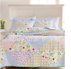 726895255430 Martha Stewart Pergola Patchwork Cotton Quilt