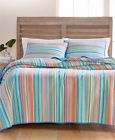 726895279191 Martha Stewart Tropical Yarn Dye Cotton Quilt