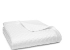 728455383928 Matouk Ava White Cotton King Quilt