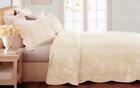 733004882791 Martha Stewart Pressed Flowers Full Quilted Satin Weave