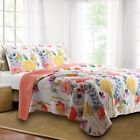 733281541770 Unbranded Floral Fantasy Quilt Set King Size Pc