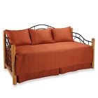 734737506206 Real Simple Dune Daybed Bedding Set In Rust