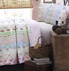 739450617703 Cozy Line Wild Pink Rose Twin Quilt Set