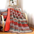 740972982255 Newlake Soft Warm Quilt Throw Blanket Classic Floral
