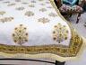 7427010716852 Niksim Collection Cotton Quilted Bedcover Throw Handmade Reversible