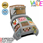 7799 Minecraft Piece Bedding Set Full Queen Size Childrens 763163777799