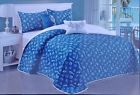 789692170214 Unbranded Coastal Nautical Seashell Seahorse Tropical Blue White