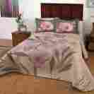 79117 Intima Hogar York Bedspread Floral Color Beige Elegance