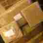 7933232 Washed Velvet Silk Quilt Pottery Barn New Full Queen Camel 2 Euro Shams