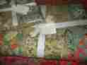 7971401 Pottery Barn Neena Patchwork Quilt Full Queen 1 Standard Sham New