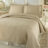 Bq7168tpfu 798837936349 Lifestyle French Tile Bedspread Full Taupe By