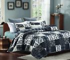 799928170321 Virah Bella Arabesque Printed Quilt Set King Size