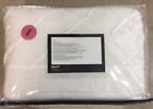 800298527612 Dkny Lex King Quilt In White Quilted Coverlet