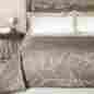 8051834071447 Luxe Sempione Frette Luxury King Quilt Dusty Rose Silk Light Coverlet Taupe Pink
