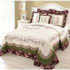 80phc367b09c1203 Modern Heirloom Brooke Embroidered Multicolor Queen Bedspread Set