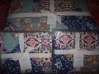 823245 Pottery Barn Chelsea Floral Quilt Full Queen Standard Shams New