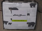 826510175010 Eddie Bauer Bear Family Flannel Sheet Set Twin