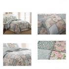 840079114884 Chezmoi Collection Garden Floral Vintage Washed Reversible