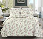 840079115003 Chezmoi Collection Reversible Pink Rose Vintage Washed