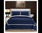 840444143266 Chic Home Birmingham Quilt Set