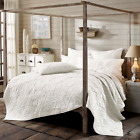 840528157189 Vhc Brands Aubree Fog Queen Size Bedding Quilt