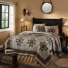 840528158735 Vhc Brands Ohio Star Queen Quilt With Two