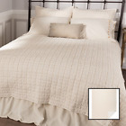 840528172007 Claras Cottage Natural Cream Quilt Twin Size Vin